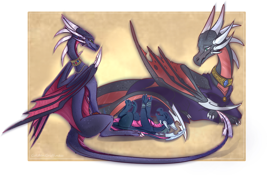 3 versions of Cynder the dragon.